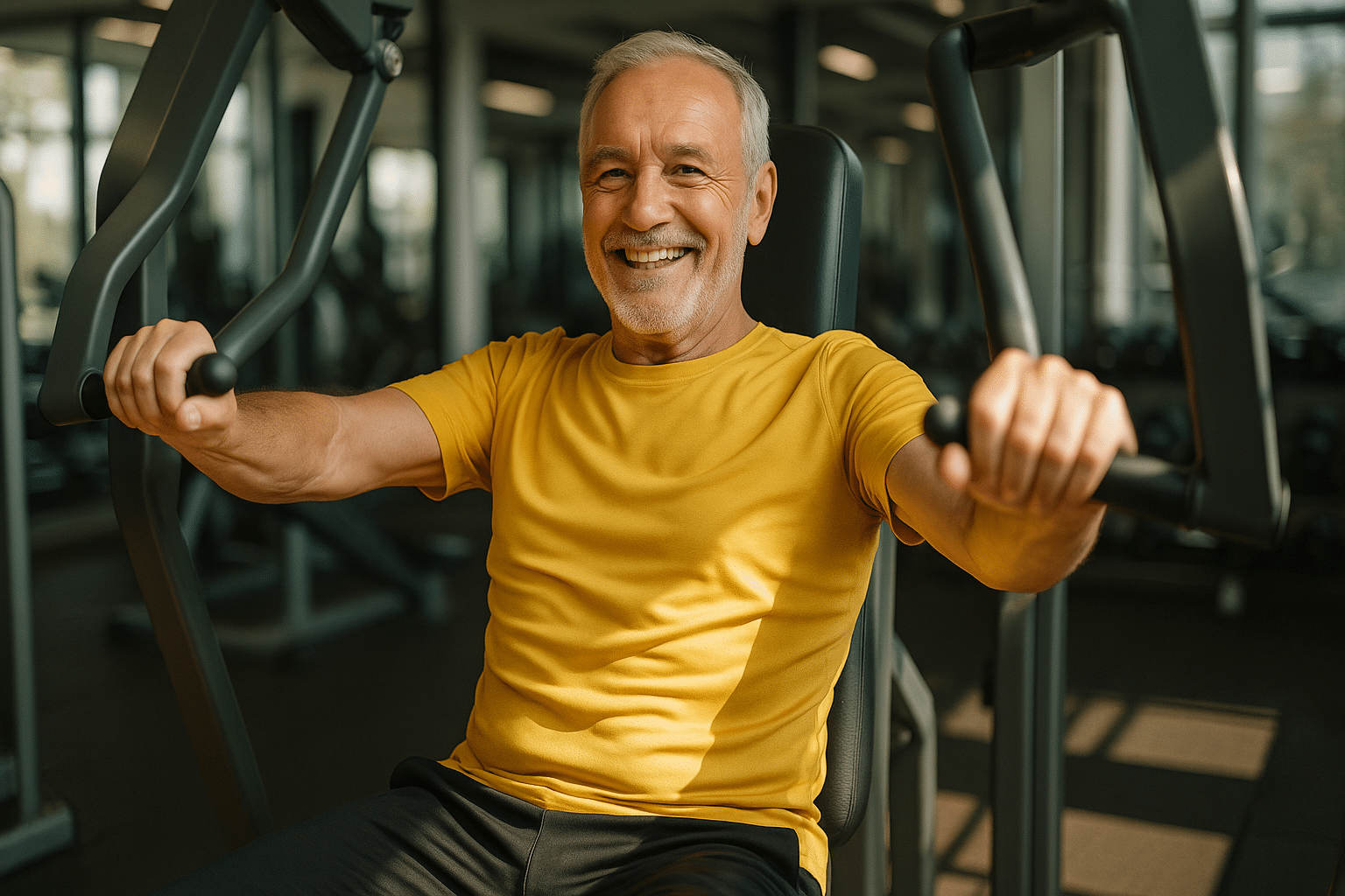 Senioren fitness kun je aanbieden met optimale begeleiding intensief