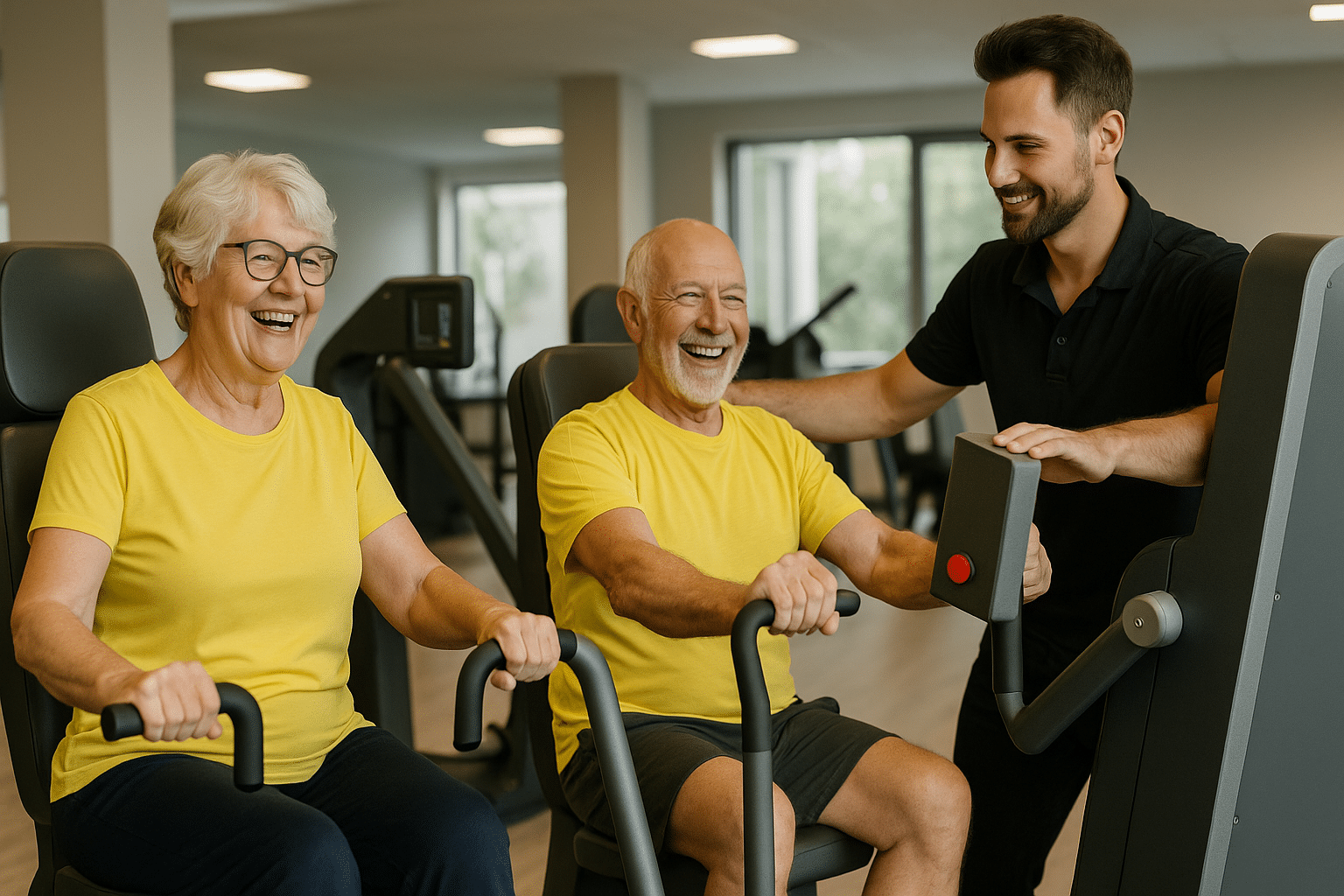 fitness senioren op een verantwoorde wijze om vitaal ouder te worden met gratis proefles