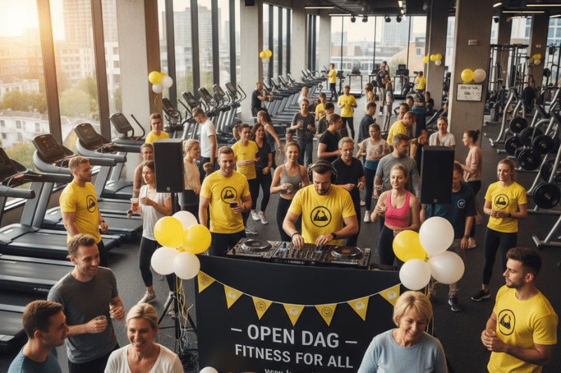 een open dag bestaat uit de juiste mensen op het juiste tijdstip voor een leuke herinnering