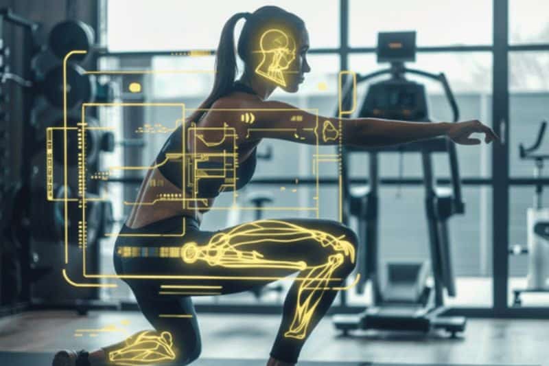 kunstmatige intelligentie in de fitness voor personal trainer, fitness studio en sportschool