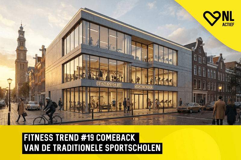 fitness trend 19 traditionele sportschool en grote fitnessketens als trend, voorbeeld van een gym