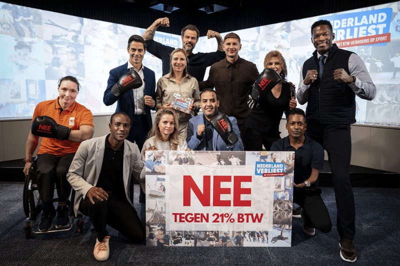 Nee tegen btw verhoging op sportbeoefening en fitness