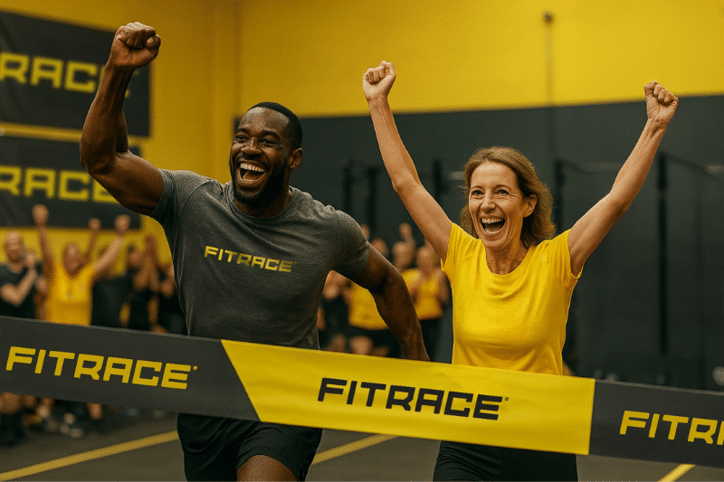 fitnessracing overwinning