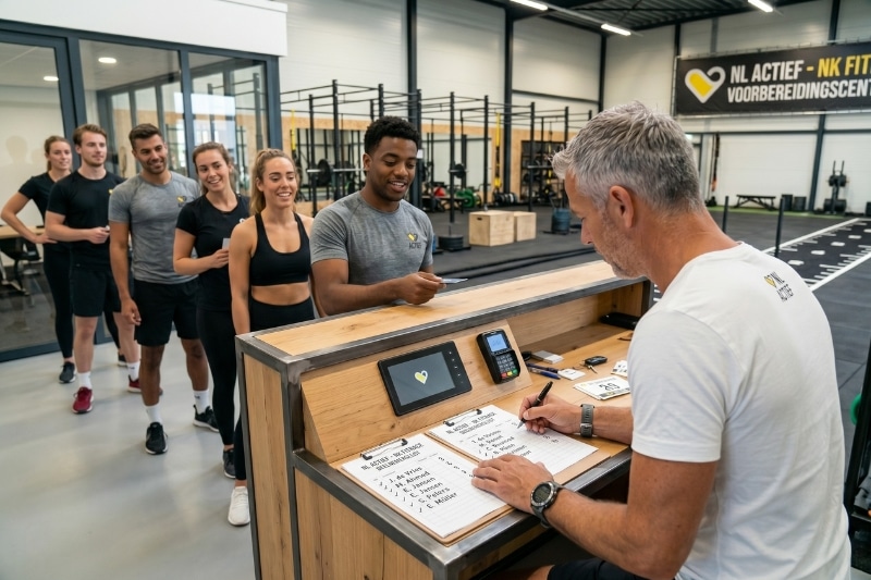 inschrijven voor een fitness race