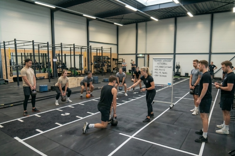 fit race techniek workshop organiseren in je sportschool