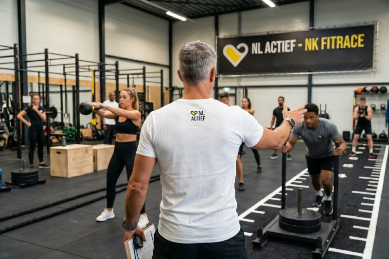 fitness wedstrijden lessen organiseren